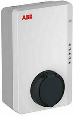Abb Terra AC Επιτοίχιος Μονοφασικός Σταθμός Φόρτισης 7.4kW Type 2 (148483)