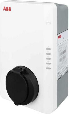 Abb Terra AC Επιτοίχιος Μονοφασικός Σταθμός Φόρτισης 3.7kW Type 2 (148480)