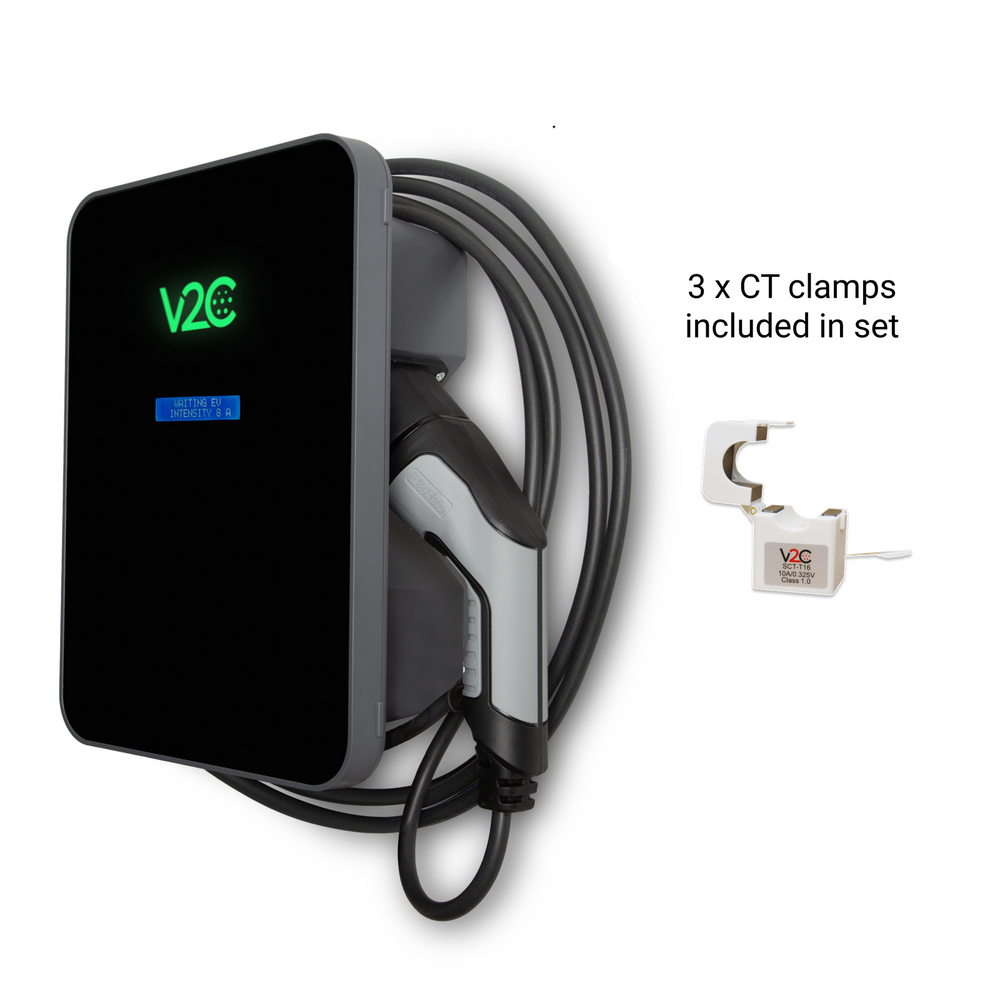 V2C Trydan και αισθητήρας CT του σετ διαχείρισης φορτίου
