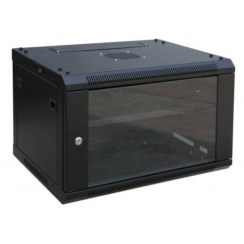 Rack-15U-A01 Rack 19″ Heavy Metal with Glass Door