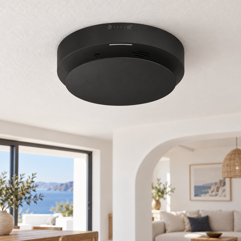 Hikvision DS-PD451SMK-WE Black — ενδεικτική απεικόνιση τοποθέτησης