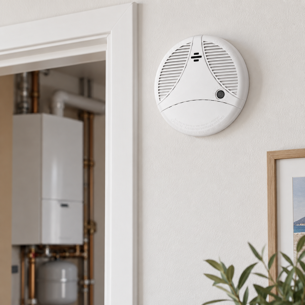 Hikvision DS-PDCO-E-WE — ενδεικτική απεικόνιση τοποθέτησης