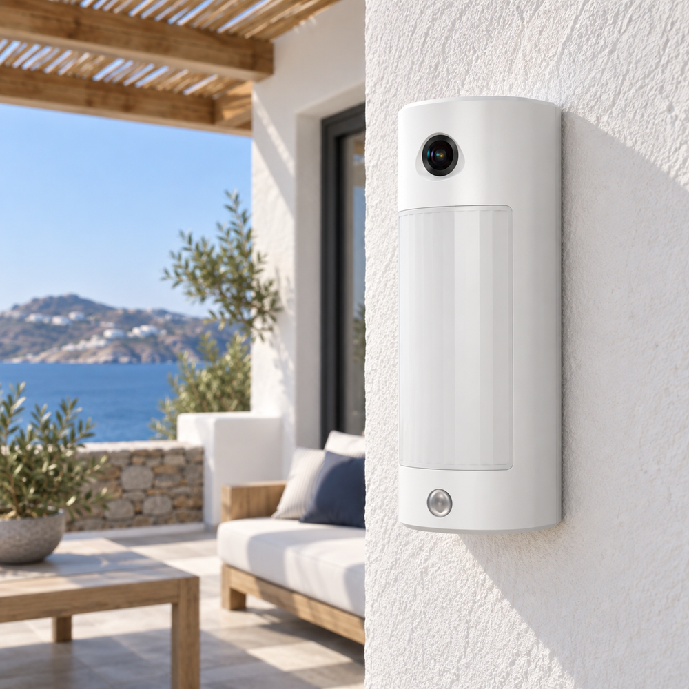 Hikvision DS-PDPC18-HM-WE — ενδεικτική απεικόνιση τοποθέτησης