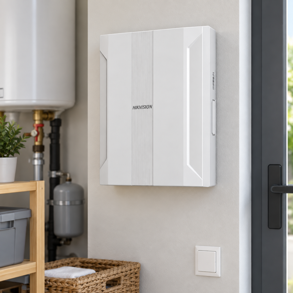 Hikvision DS-PM1-I16O2-WE — ενδεικτική απεικόνιση τοποθέτησης