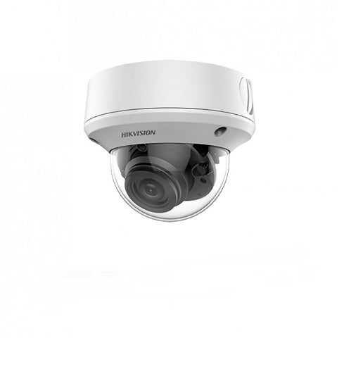 HIKVISION DS-2CE5AD0T-VPIT3ZF Υβριδική Κάμερα Dome 2MP, Vandal Proof, με motorized φακό 2.7mm-13.5mm και IR70m
