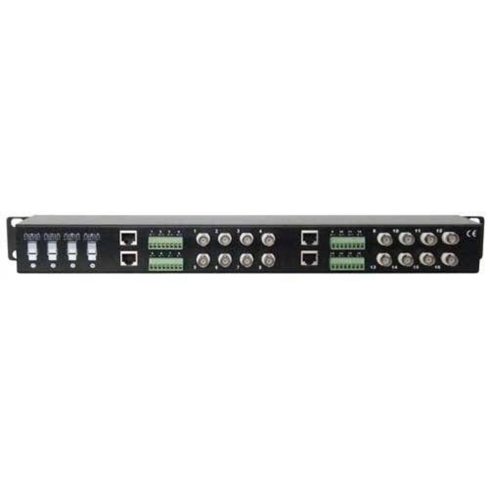 Passive 16-Channel Video Balun Transmitter/Receiver for HD-TVI, HD-CVI