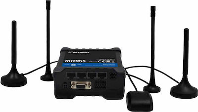 RUT955 Teltonika LTE 4G router + 4-Port Switch