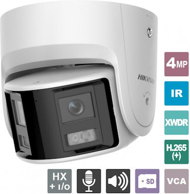 Hikvision DS-2CD2346G2P-ISU/SL(C) IP Κάμερα Παρακολούθησης Full HD+ Αδιάβροχη με Αμφίδρομη Επικοινωνία και Φακό 2.8mm
