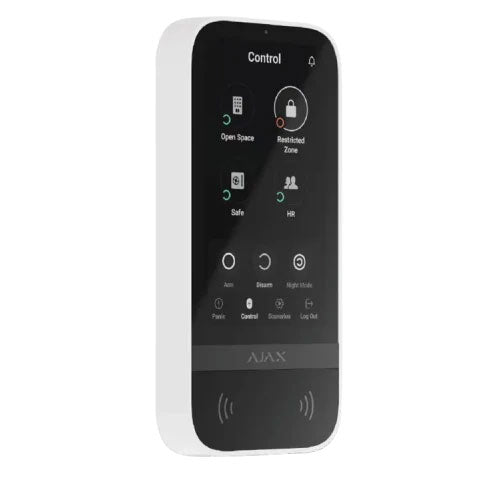 Ajax KEYPAD TOUCHSCREEN – Πληκτρολόγιο λευκό