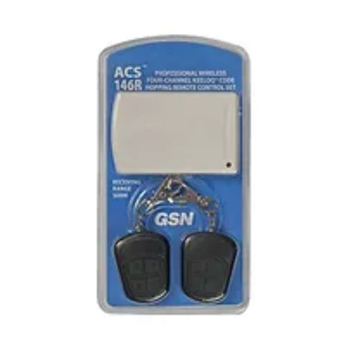 AW146 Remote control set receiver and two (2) remote control up to 500m.