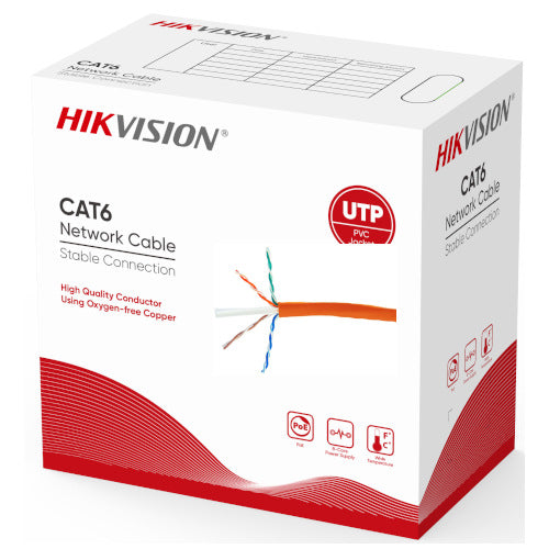 CAT6-305m-Fire DS-1LN6-UU HIKVISION CAT 6 Fire resistance