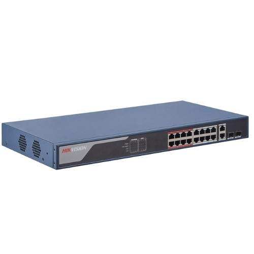 DS-3E1318P-EI HIKVISION 16 Ports PoE Switch  Smart-Managed