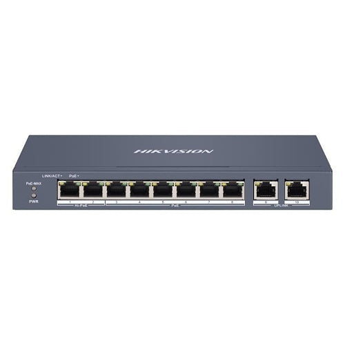 DS-3E1510P-EI V2 HIKVISION 8 Ports Gigabit managed PoE
