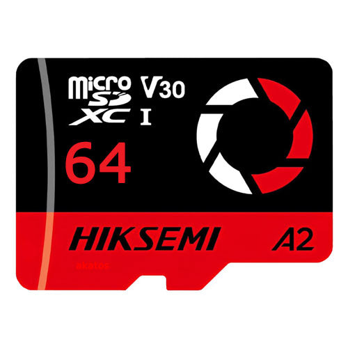 MicroSD64-4K  64GB HIKSEMI HS-TF-E3-64G Card for all HIKVISION IP cameras