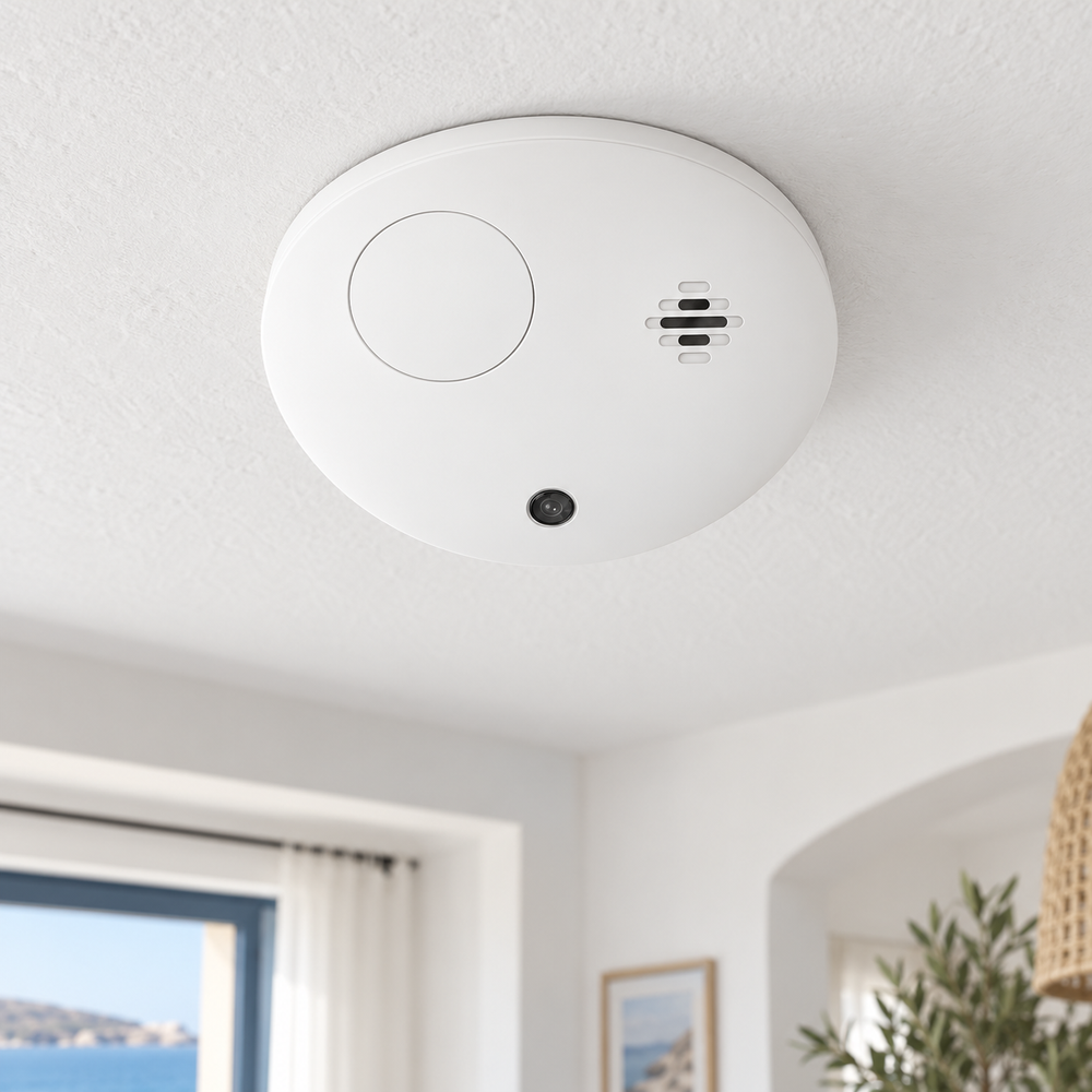 Hikvision DS-PDSMK-E-WE — ενδεικτική απεικόνιση τοποθέτησης