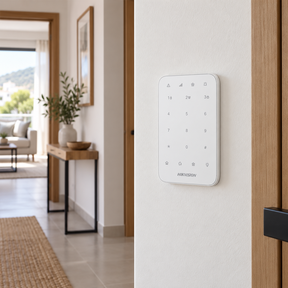 Hikvision DS-PK1-E-WE — ενδεικτική απεικόνιση τοποθέτησης