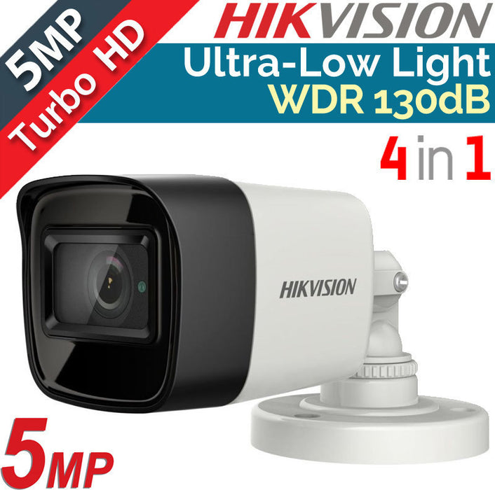 DS-2CE16H8T-ITF (2.8mm) HIKVISION αναλογική HD κάμερα Bullet 4 in 1 TVI/CVI/AHD/CVBS