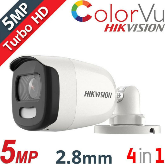 DS-2CE10HFT-F (2.8mm) HIKVISION αναλογική HD κάμερα ColorVu