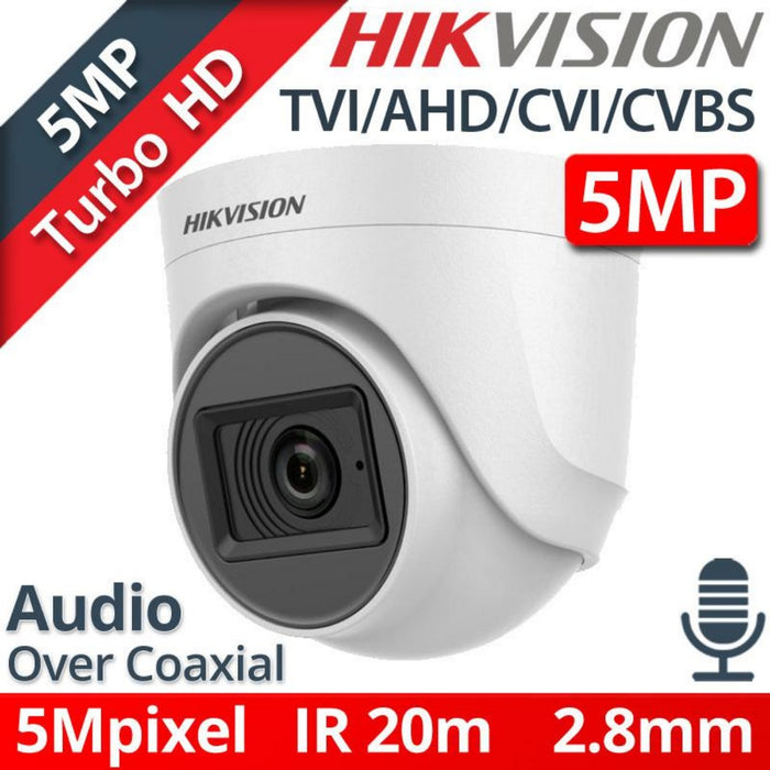 HIKVISION DS-2CE76H0T-ITPFS (2.8mm) αναλογική HD κάμερα