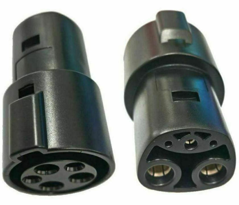 Tesla SAE J1772 to Type 1 Adapter – charge USA made Tesla with AC power.