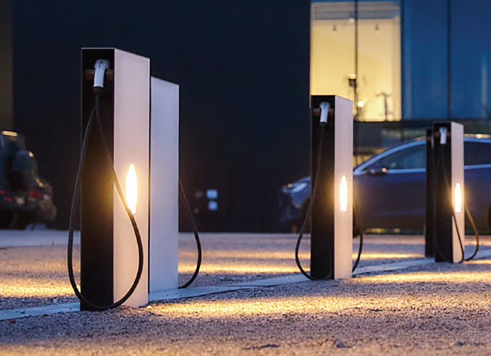 Επιδαπέδιος σταθμός φόρτισης Smappee ev Charger  up to 2x22kW Type 2